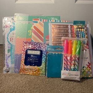 NWOT Erin Condren Planner Set